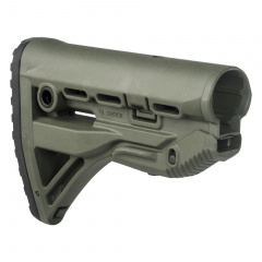 Приклад телескопический Fab Defense GL-SHOCK с амортизатором Хаки