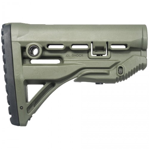 Приклад телескопический Fab Defense GL-SHOCK с амортизатором Хаки