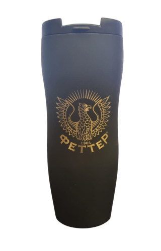 Термокружка фирменная Стикхант Феттер Чёрный