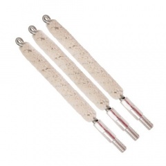 Ерш пуховка для чистки оружия Tipton Bore Mop 131384 для .17 калибра Папа 5/40 Хлопок 10 шт