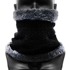 Бафф RusForce шерстяной Чёрный