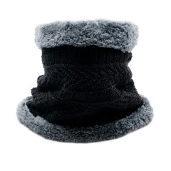 Бафф RusForce шерстяной Чёрный