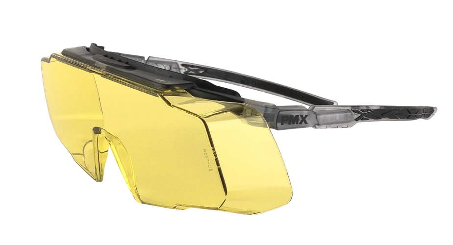 Очки на очки баллистические стрелковые PMX Effort G-6730ST Anti-fog Желтые 89%