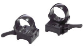 Кольца Apel 30мм на Picatinny быстросъемные, регулируемые рычаги, h=12мм, алюминиевый сплав