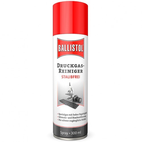 Баллон Ballistol Dust-Free 25287 с сжатым воздухом для чистки оптических приборов 300 мл