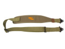 Ремень оружейный ShotTime на 2 точки с быстросъемными антабками длина 87 - 118 см Олива