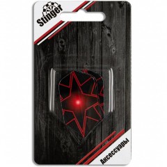 Оперение Stinger Slim для дротиков 3 шт Красный карлик