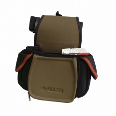 Сумка поясная Allen 8306 для патронов с внешними карманами Койот / Черный