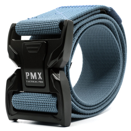 Ремень брючный PMX-17 с металлической застёжкой Синий