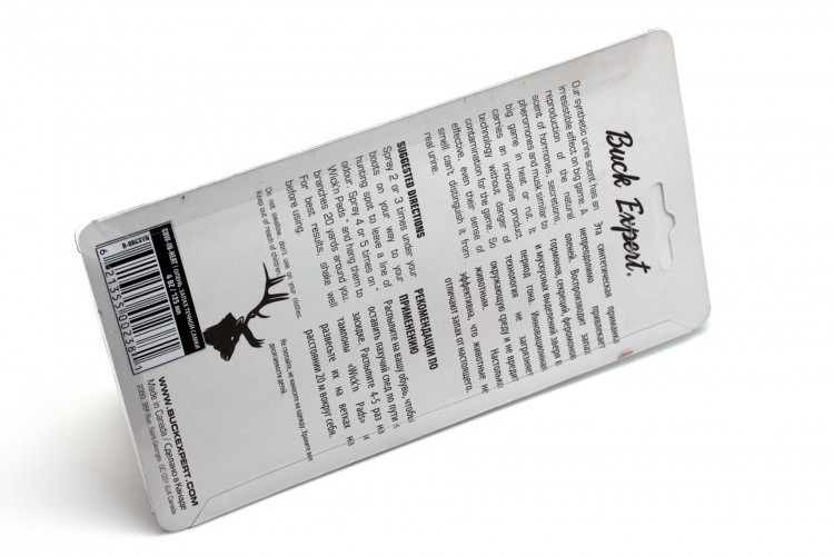 Приманка на оленя Buck Expert 06CSYN ароматизатор выделений самки Спрей 125 мл