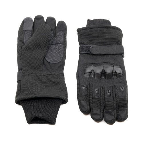 Перчатки тактические Стикхант Major зимние непромокаемые полноразмерные I-Touch Чёрный