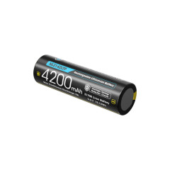 Аккумулятор Nitecore NL2142LTP Тип 21700 3.6V 4200 мАч с защитой