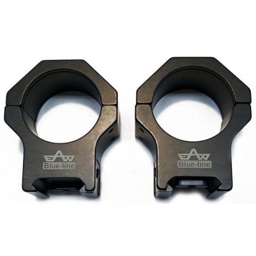 Кольца для прицела EAW Apel (8138-85800/1) D=30 мм H=15 мм на Weaver | Высокий