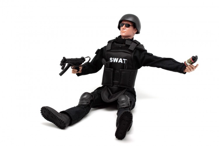 Коллекционная модель солдата Pattiz Toys SWAT Спецназ