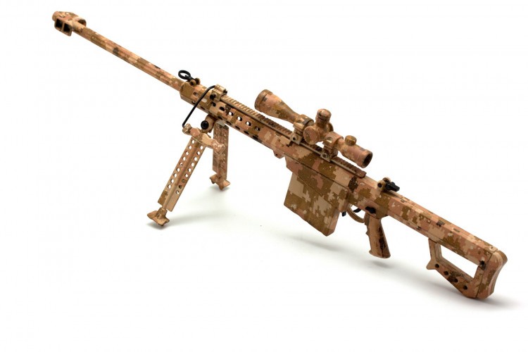 Модель сувенирная в виде оружия Microgun L Barrett M82 Снайперская винтовка Койот