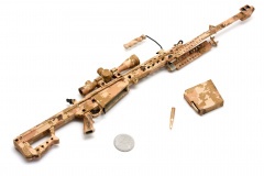 Модель сувенирная в виде оружия Microgun L Barrett M82 Снайперская винтовка Койот