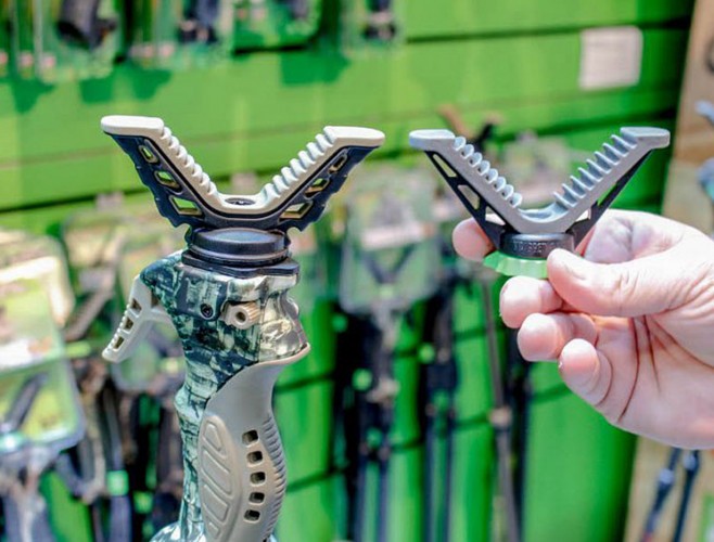 Опора телескопическая для оружия Primos Trigger Stick Gen3 65814M 2 ног 3 колена Камуфляж