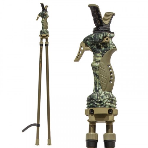 Опора телескопическая для оружия Primos Trigger Stick Gen3 65814M 2 ног 3 колена Камуфляж
