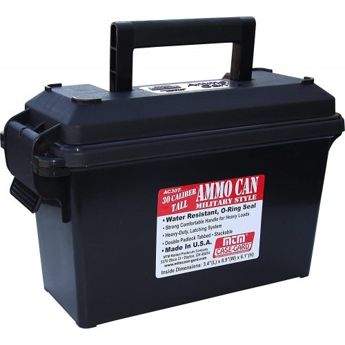 Ящик MTM Utility Ammo Can 30T AC30Т-40 для хранения снаряжения и патронов Чёрный