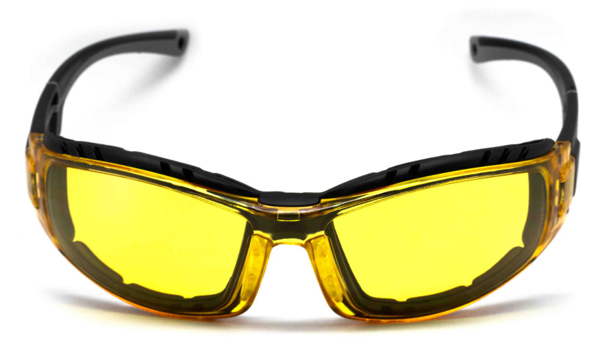 Очки баллистические стрелковые PMX Guard G-5030ST Anti-Fog Жёлтые 89%