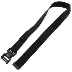 Ремень брючный PMX-17 с металлической застёжкой Чёрный