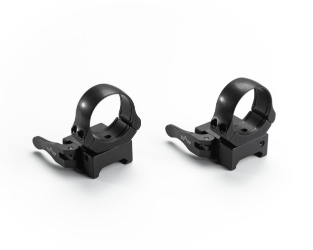 Кольца Apel 30мм на Picatinny быстросъемные, регулируемые рычаги, h=15мм, алюминиевый сплав