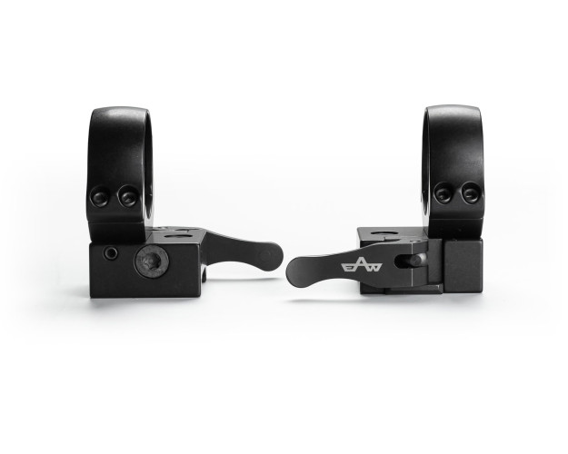 Кольца Apel 30мм на Picatinny быстросъемные, регулируемые рычаги, h=15мм, алюминиевый сплав