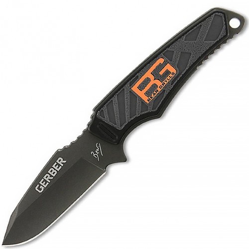 Нож фиксированный Gerber Bear Grylls Ultra Compact Fixed Blade (31-001516) Клинок 7 см Чёрный