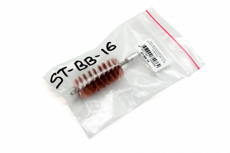 Ерш щетинный для чистки оружия ShotTime ST-BB-16 для 16 калибра Папа M5 Бронза