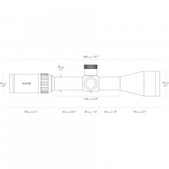 Прицел оптический Hawke Vantage 30 WA 4-16X50 IR FFP SF WP (14300) Сетка Half Mil-Dot