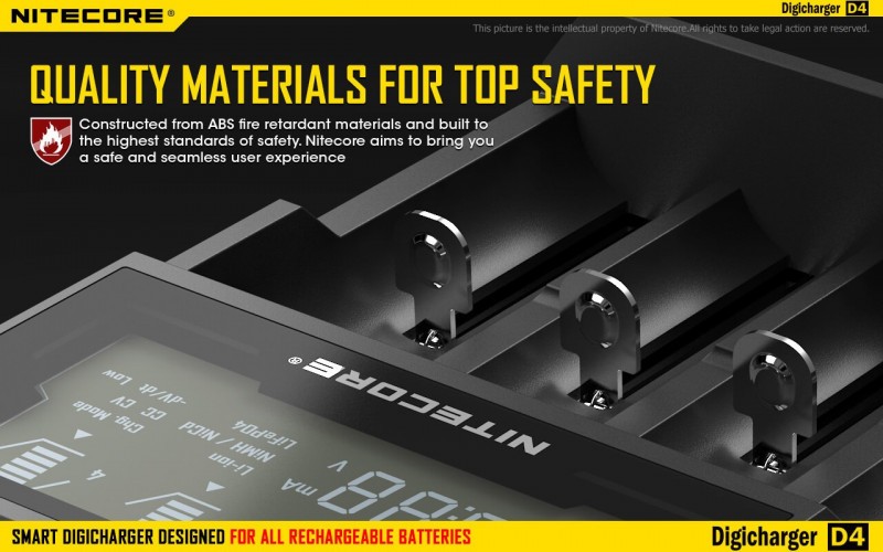 Зарядное устройство Nitecore D4 на 4 канала