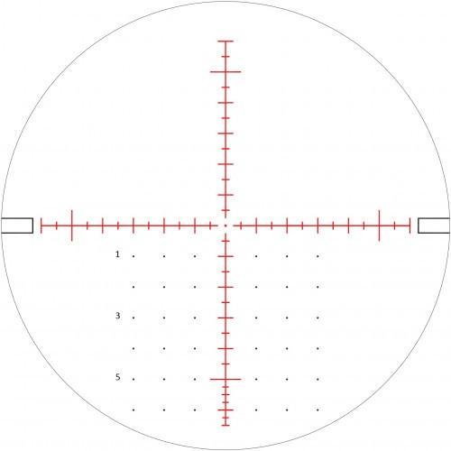 Прицел оптический Nikko Stirling Hornet ED 10-50X60 IR SFP SF WP (NSNC105060HMDIR) Сетка Half Mil-Dot-T