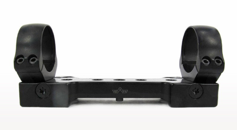 Кронштейн Apel 30мм на Picatinny быстросъемный, регулируемые рычаги, переставляемые кольца, h=15мм