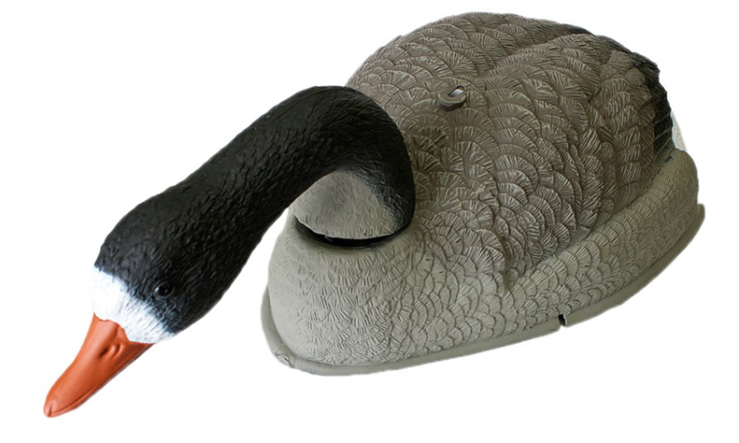 Чучело гуся белолобого Birdland кормящегося на опоре (корпус из 2 частей)