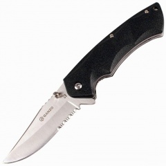 Нож складной Ganzo G617 Клинок 8 см Чёрный