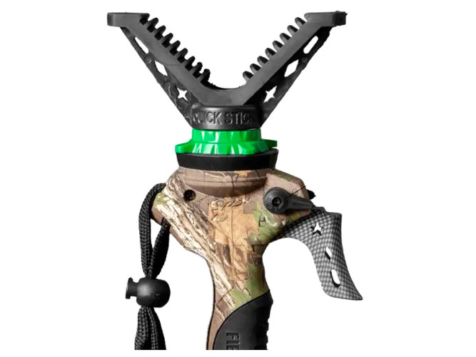 Опора телескопическая для оружия FieryDeer Gen3 2 ноги Камуфляж