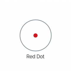 Прицел коллиматорный Tokyo Scope/Hakko TS-70 Закрытый на Weaver / Picatinny