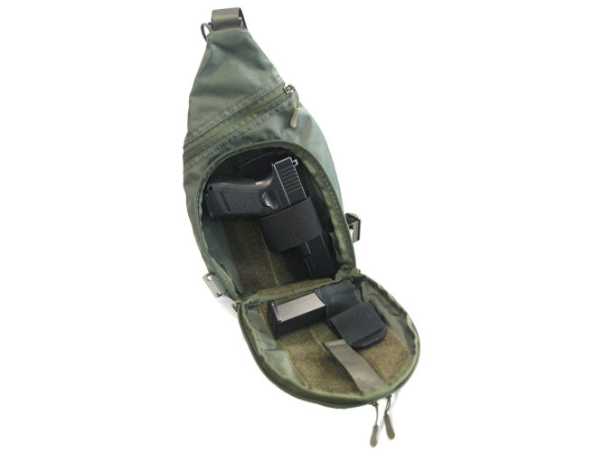 Кобура Долг Урбан под пистолет и запасные обоймы в сумку для скрытого ношения оружия Черный