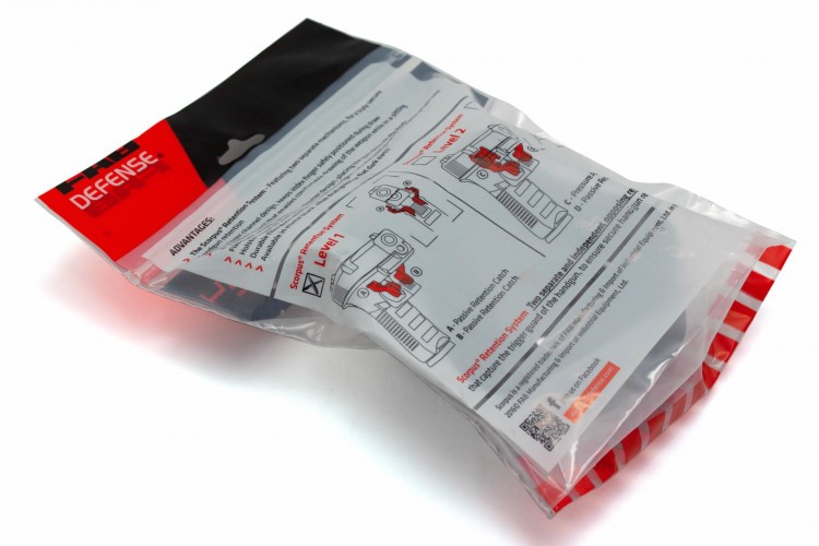 Кобура Fab Defense M24 Paddle Makarov SC-24PMAKB для пистолета Макарова Черная