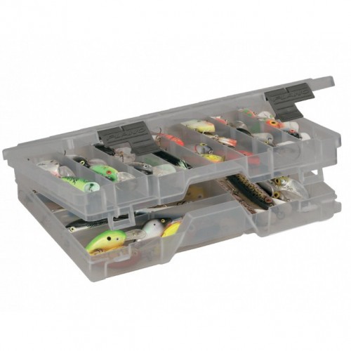 Кейс Plano Guide 3700 двухуровневый для хранения приманок и аксессуаров на 13-45 отсеков
