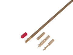 Шомпол ЧИСТОGUN CH-32CBP-20 для .32 - .45 калибра Папа 12/28 - Мама 8/32 D=6 мм L=20 см Латунь