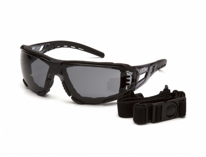 Очки баллистические тактические Pyramex Fyxate SB10220STMFP Серые 23%