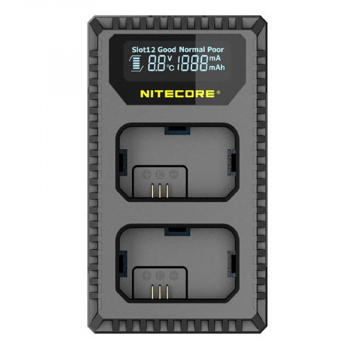 Зарядное устройство Nitecore USN1 на 2 канала для аккумуляторов от камер Sony