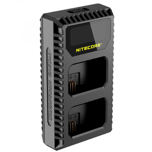 Зарядное устройство Nitecore USN1 на 2 канала для аккумуляторов от камер Sony