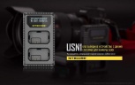 Зарядное устройство Nitecore USN1 на 2 канала для аккумуляторов от камер Sony