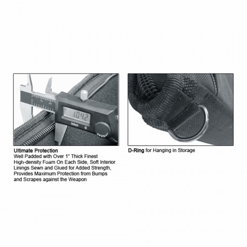 Чехол для оружия Leapers UTG DC Deluxe Tactical PVC-DC42B-A с оптическим прицелом 109 см Черный