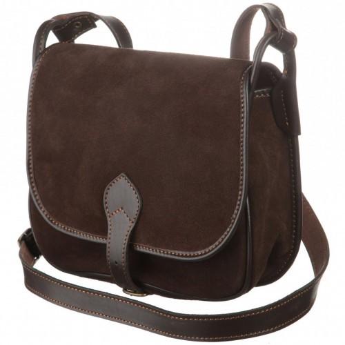 Ягдташ VEKTOR 3-16 для охоты из натуральной кожи