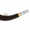 Горн охотничий PakiGorn из латуни 45 см с кожаной отделкой Круглый