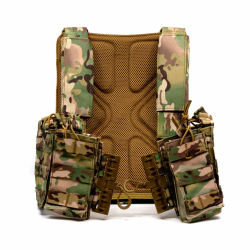 Разгрузка RusForce CPQR для крепления снаряжения и бронеплит на 13 карманов Мультикам