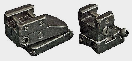 Кронштейн поворотный Apel европризма (LM) на Browning BAR/Benelli Argo, h=17мм, вынос 31мм, сталь